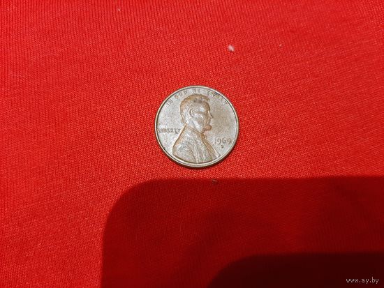1 цент 1969 год D США