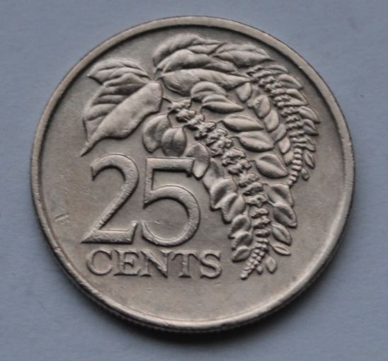 Тринидад и Тобаго, 25 центов 1997 г.