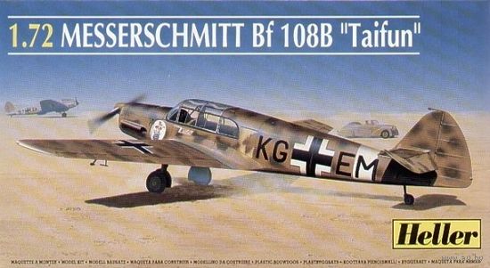 1/72 Messerschmitt Bf-108 Taifun (Heller)