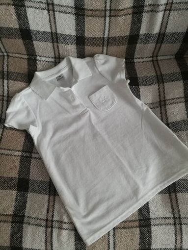 Рубашка школьная Tu (school) для девочки 1-2 класс. Новая.