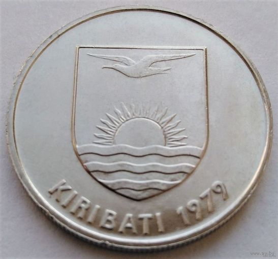 Кирибати. 10 центов 1979 год KM#4 "Плод хлебного дерева"  Тираж: 20.000 шт