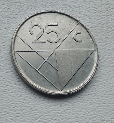 Аруба 25 центов, 1990  8-11-28