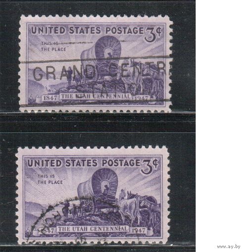 США-1947, (Мих.559), гаш.  , Штат  Юта(одиночка), цена за 1 м на выбор