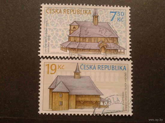 Чехия 2006 деревянное зодчество 15-16 век полная серия