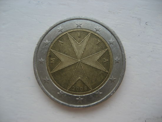 2 евро Мальта 2008