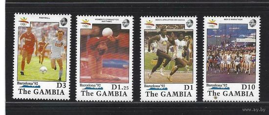 Гамбия Олимпиада 1992г.