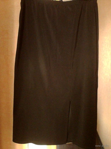 Длинная черная юбка,46-50 р