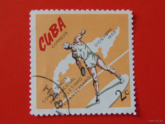 Куба 1965 г. Спорт.
