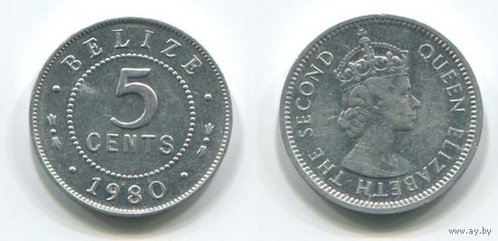 Белиз. 5 центов (1980)