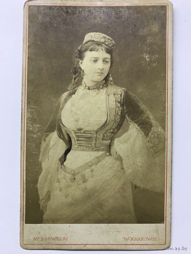 Фото Девушка  мода 19-й век.