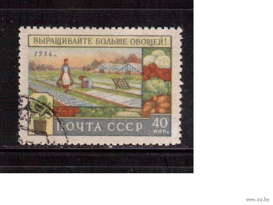 СССР-1954, (Заг.1709),  гаш.,  Сельское хоз-во