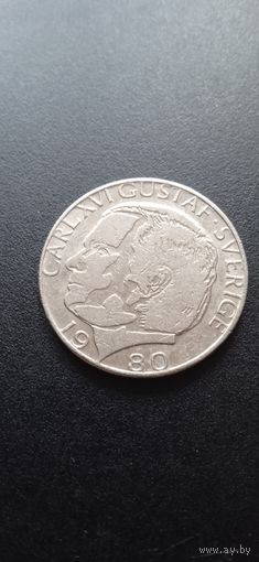 Швеция 1 крона 1980 г.