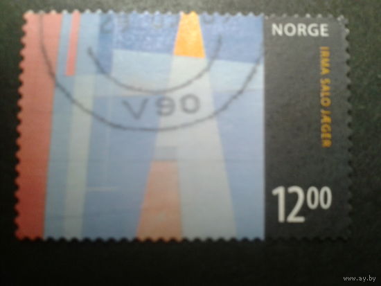 Норвегия 2009 живопись Mi-3,1 евро гаш.