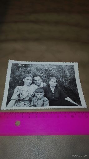 Старое семейное фото 1954г
