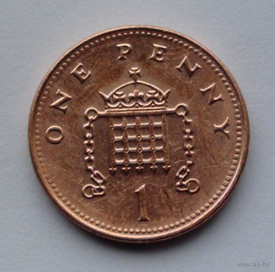 Великобритания 1 пенни. 2005