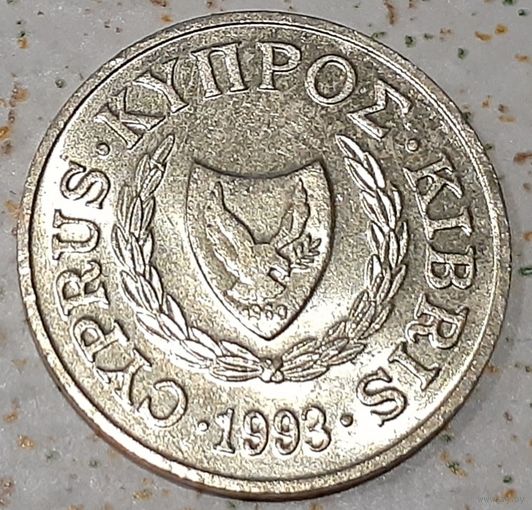 Кипр 2 цента, 1993 (4-14-61)