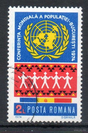 Демографическая конференция Румыния 1974 год серия из 1 марки