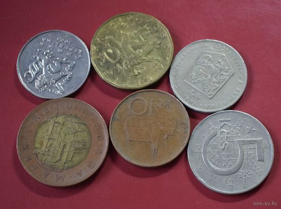 Чехия 6 монет