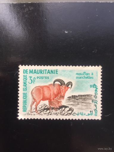 Мавритания 1960 год. Гривастый баран