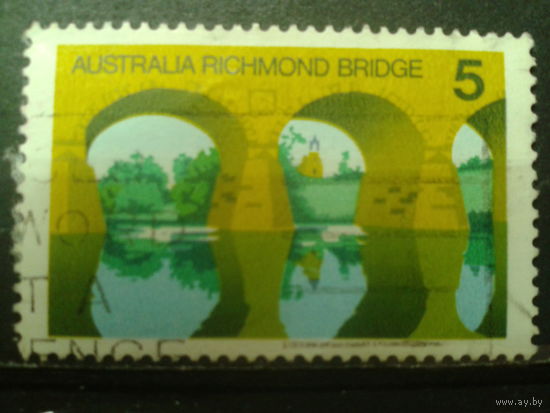 Австралия 1976 мост в Тасмании