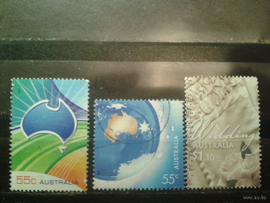 Австралия 2008 Поздравительные марки К 14 3/4:14 Михель-3,2 евро гаш