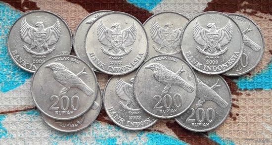 Индонезия 200 рупий. Новогодняя ликвидация!