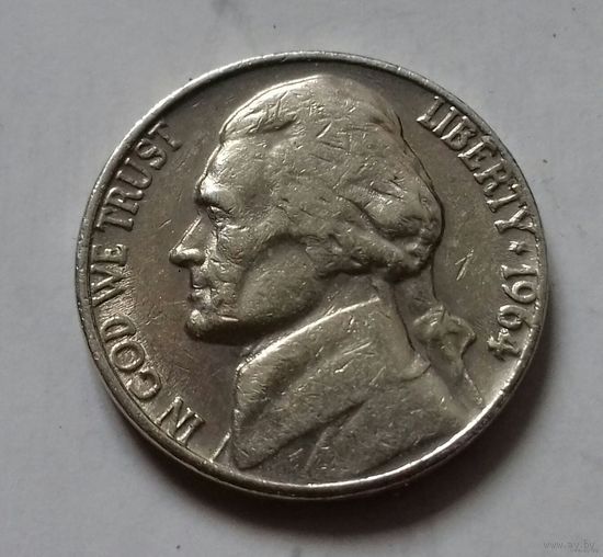 5 центов, США 1964 D