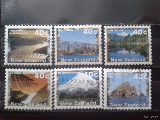 Новая Зеландия 1996 Стандарт, ландшафты Полная серия К10
