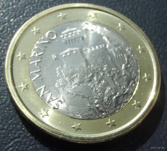 Сан-Марино. 1 евро 2017