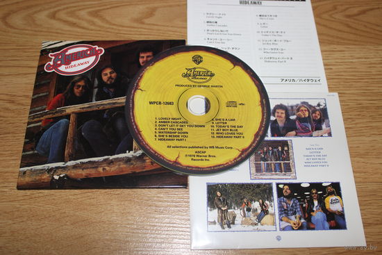 America - Hideaway - Mini Lp CD