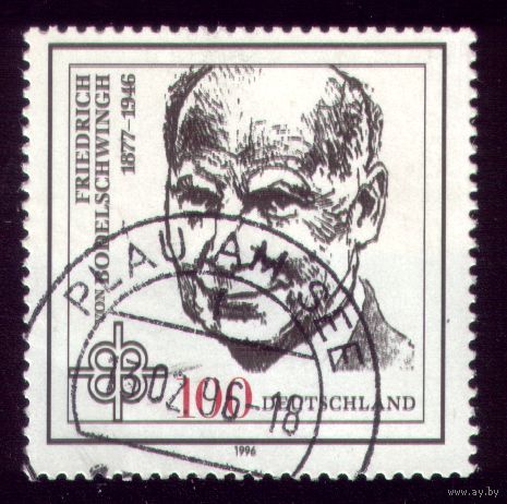 1 марка 1996 год Германия 1835