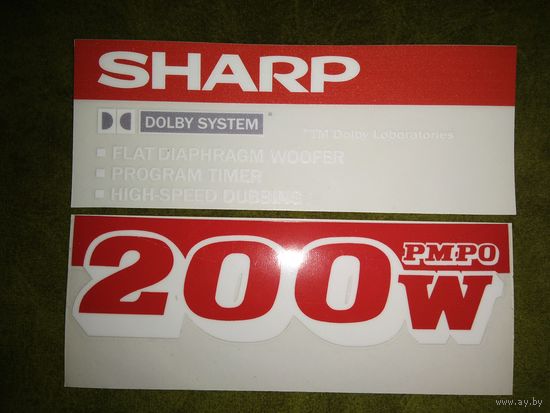 Наклейки на Sharp WF-940