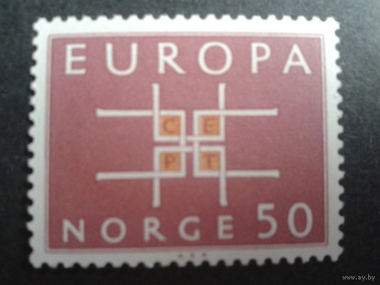 Норвегия 1963 Европа
