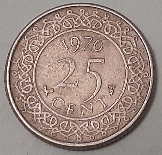 Суринам 25 центов, 1976 (11-6-2(в))