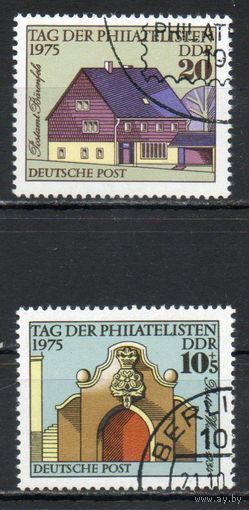 Архитектура День филателиста ГДР 1975 год серия из 2-х марок
