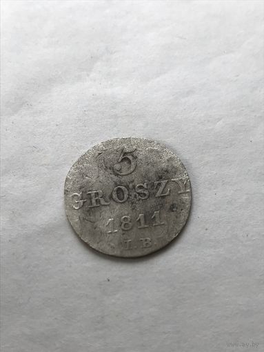 5 грошей 1811