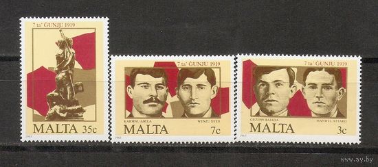 Мальта 1985 Личности