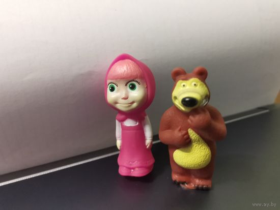 Маша и Медведь/ Маша и Миша сюрприз игрушка. не киндер