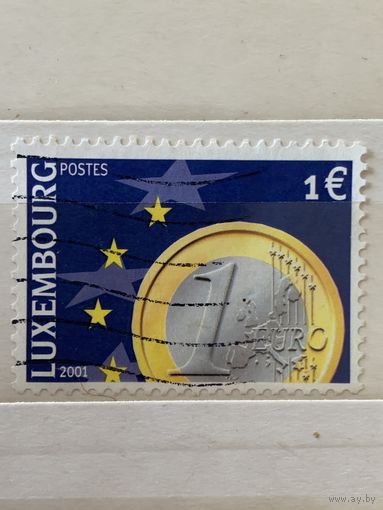 Люксембург 2001. Евро монета. Полная серия