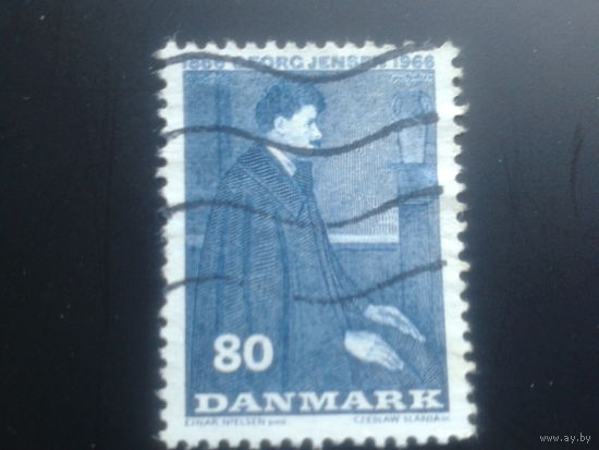 Дания 1966 живописный портрет