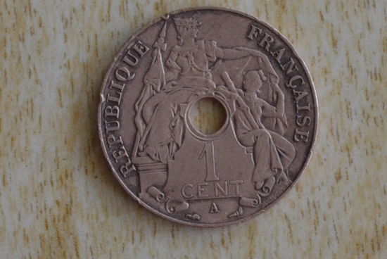 Французский Индокитай 1 цент 1931