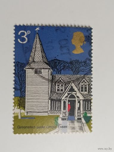 Великобритания 1972. Старые деревенские церкви