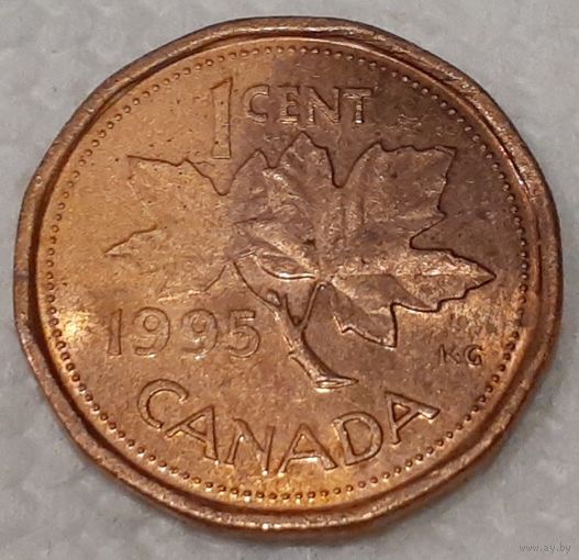 Канада 1 цент, 1995 (7-1-74)