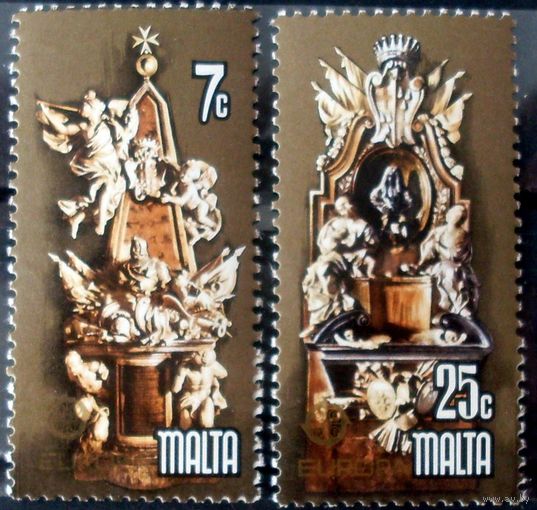 Мальта 1978 Европа религия скульптура искусство серия