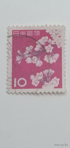 Япония 1961. Стандартный выпуск. Флора
