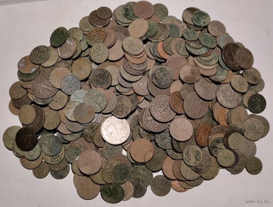Монеты межвоенной Польши, 400+ штук.