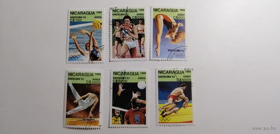Никарагуа 1989. Олимпийские Игры-Барселона, Испания 1992