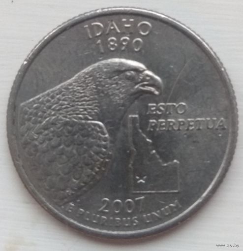 США 25 центов Айдахо
