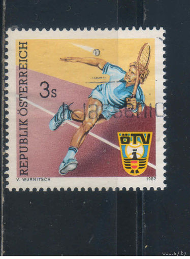 Австрия Респ 1982 Спорт Большой теннис #1717