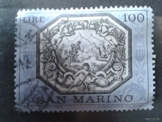 Сан-Марино 1972 Притча о святом Маринусе